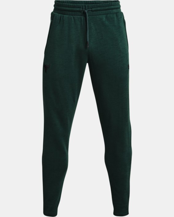Men's Project Rock Charged Cotton® Fleece Pants, Green, pdpMainDesktop image number 4